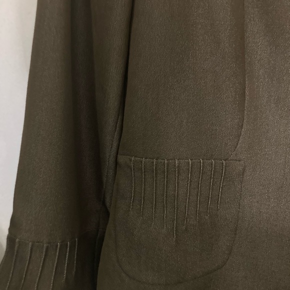 Women's TAHARI Blazer Brown 12P FLAWLESS - Picture 2 of 11